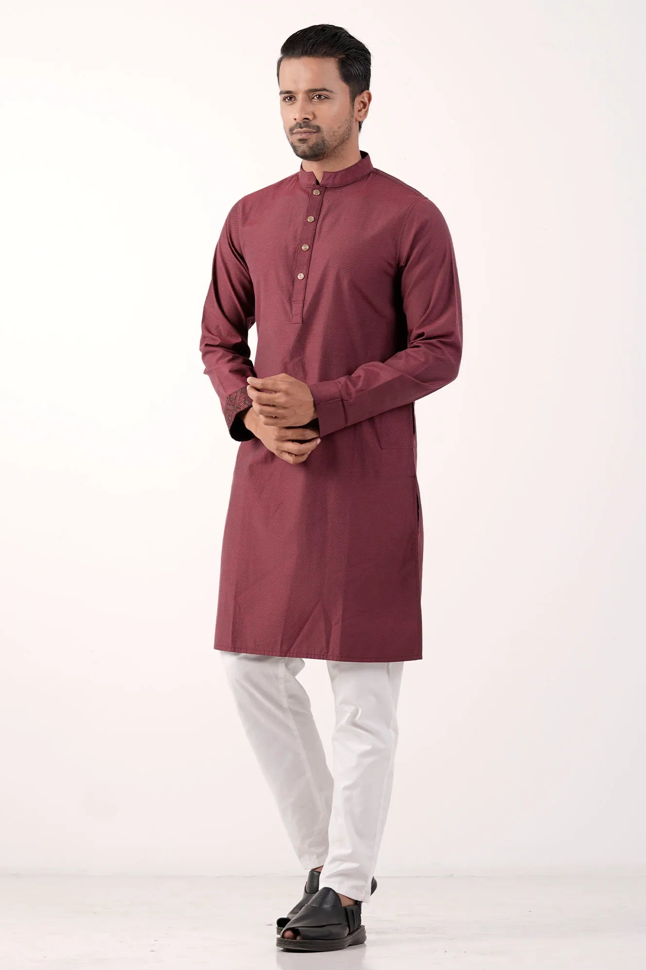 Men Panjabi (Maroon)
