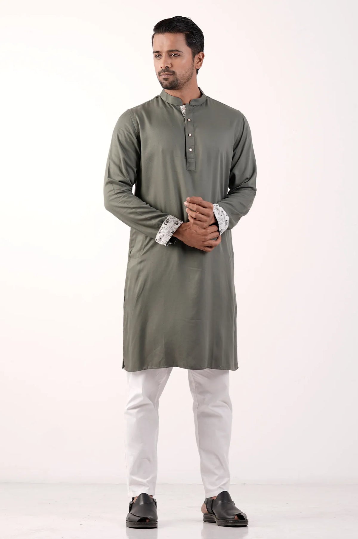Men's Panjabi (Olive)