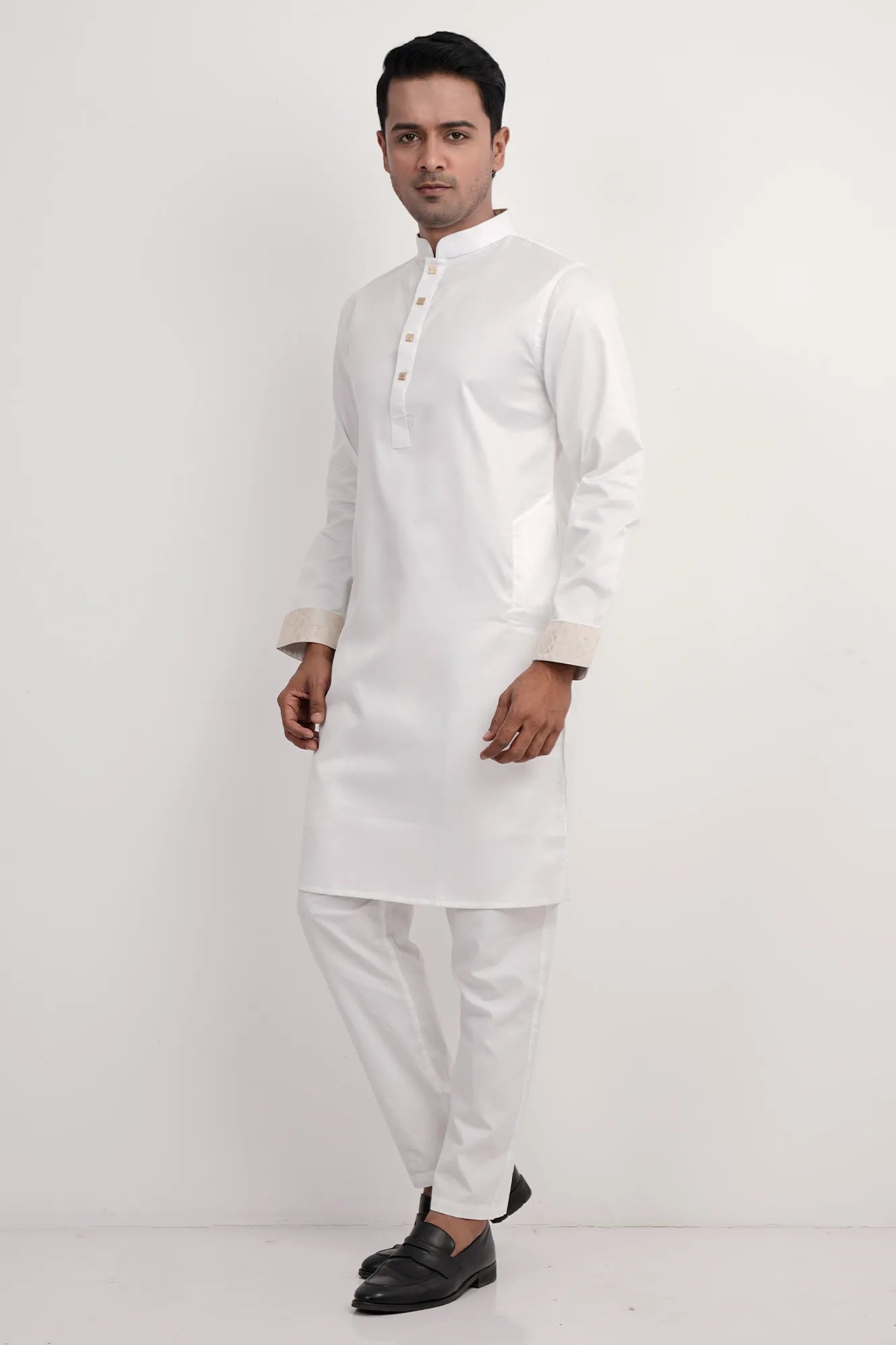 Men Panjabi (White)