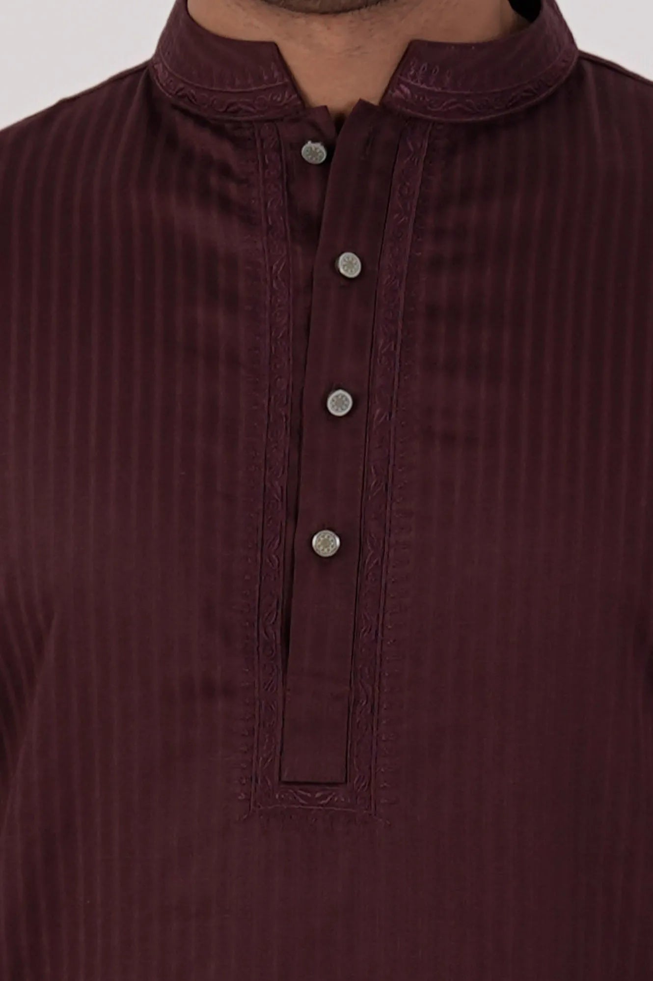Men's Panjabi (Dk. Maroon)