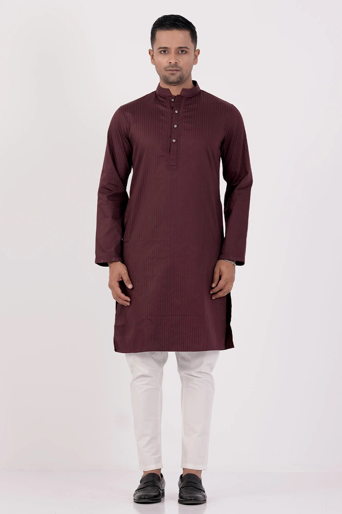 Men's Panjabi (Dk. Maroon)
