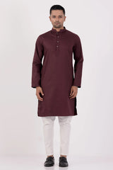 Men's Panjabi (Dk. Maroon)