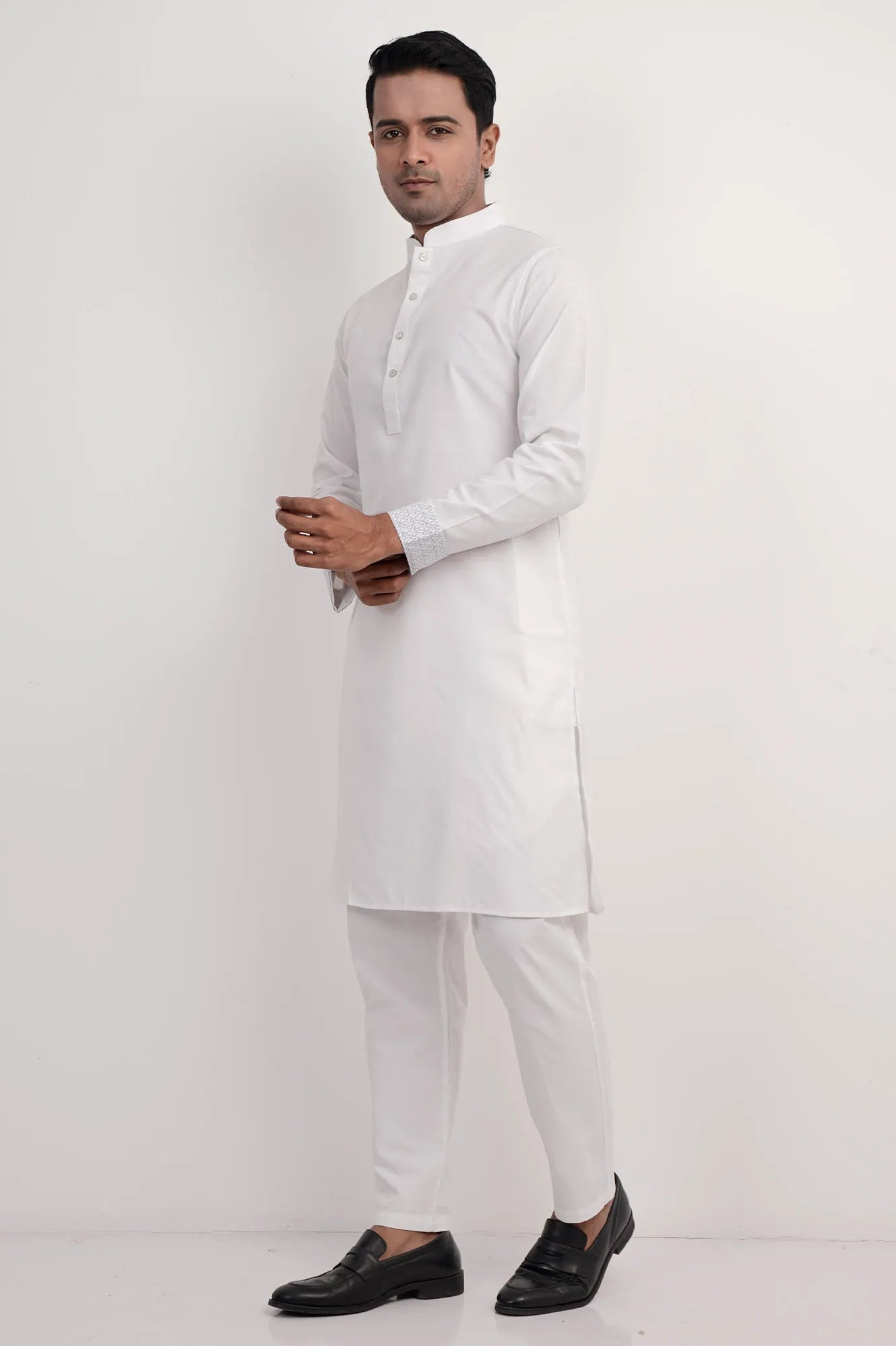 Men Panjabi (White)