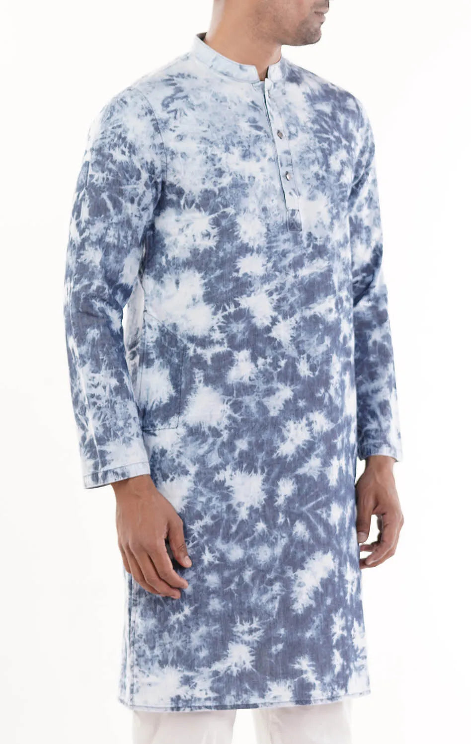 Men's Panjabi (Light Wash)