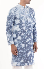 Men's Panjabi (Light Wash)