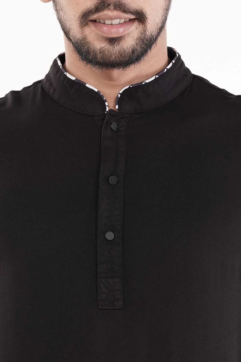 Men's Panjabi (Black)