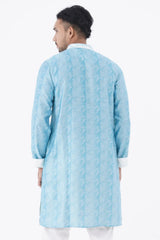 Men's Panjabi (Blue)