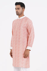 Men's Panjabi (Coral)