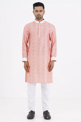 Men's Panjabi (Coral)