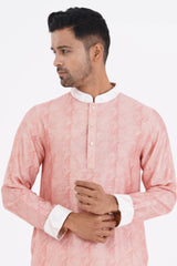 Men's Panjabi (Coral)