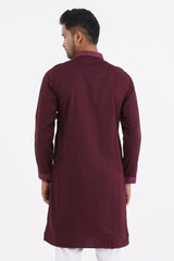 Men Panjabi (Dk. Maroon)