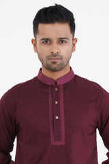 Men Panjabi (Dk. Maroon)