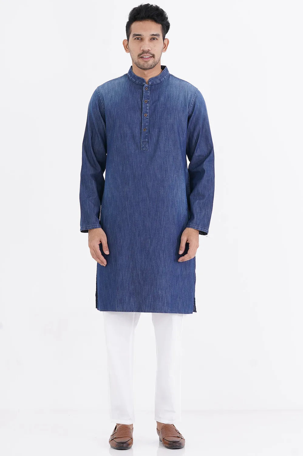 Men Panjabi (Light Wash)