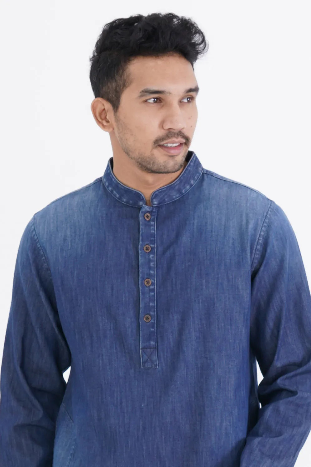 Men Panjabi (Light Wash)
