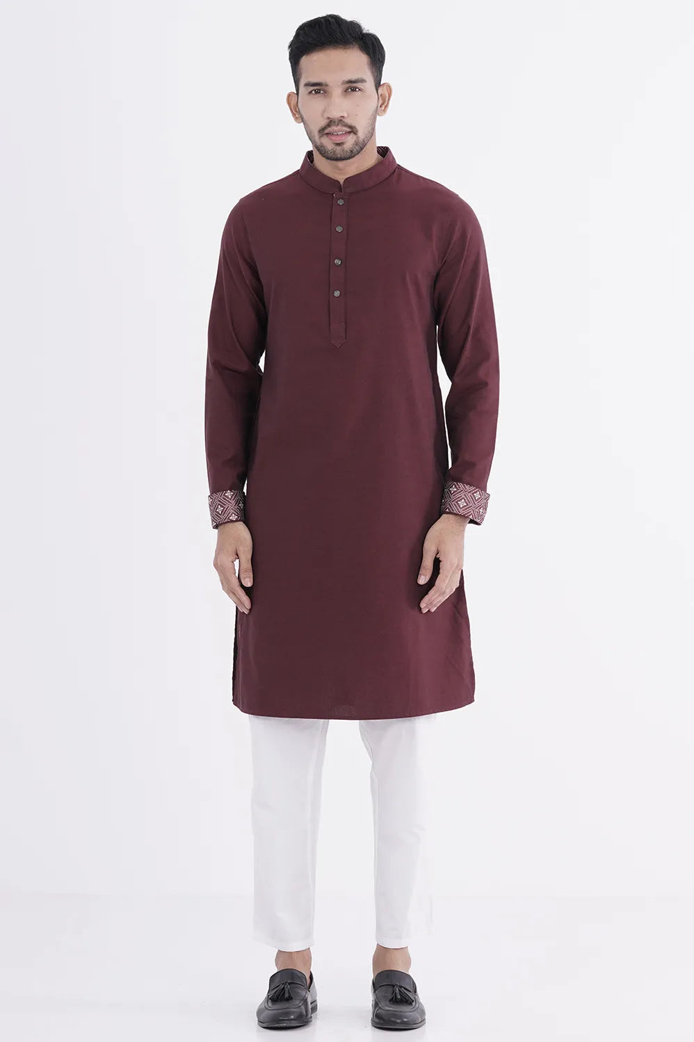 Men Panjabi (Maroon)