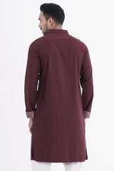 Men Panjabi (Maroon)