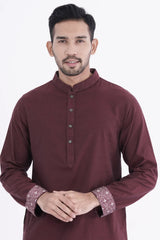 Men Panjabi (Maroon)