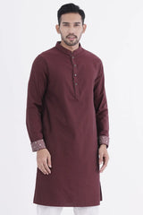Men Panjabi (Maroon)