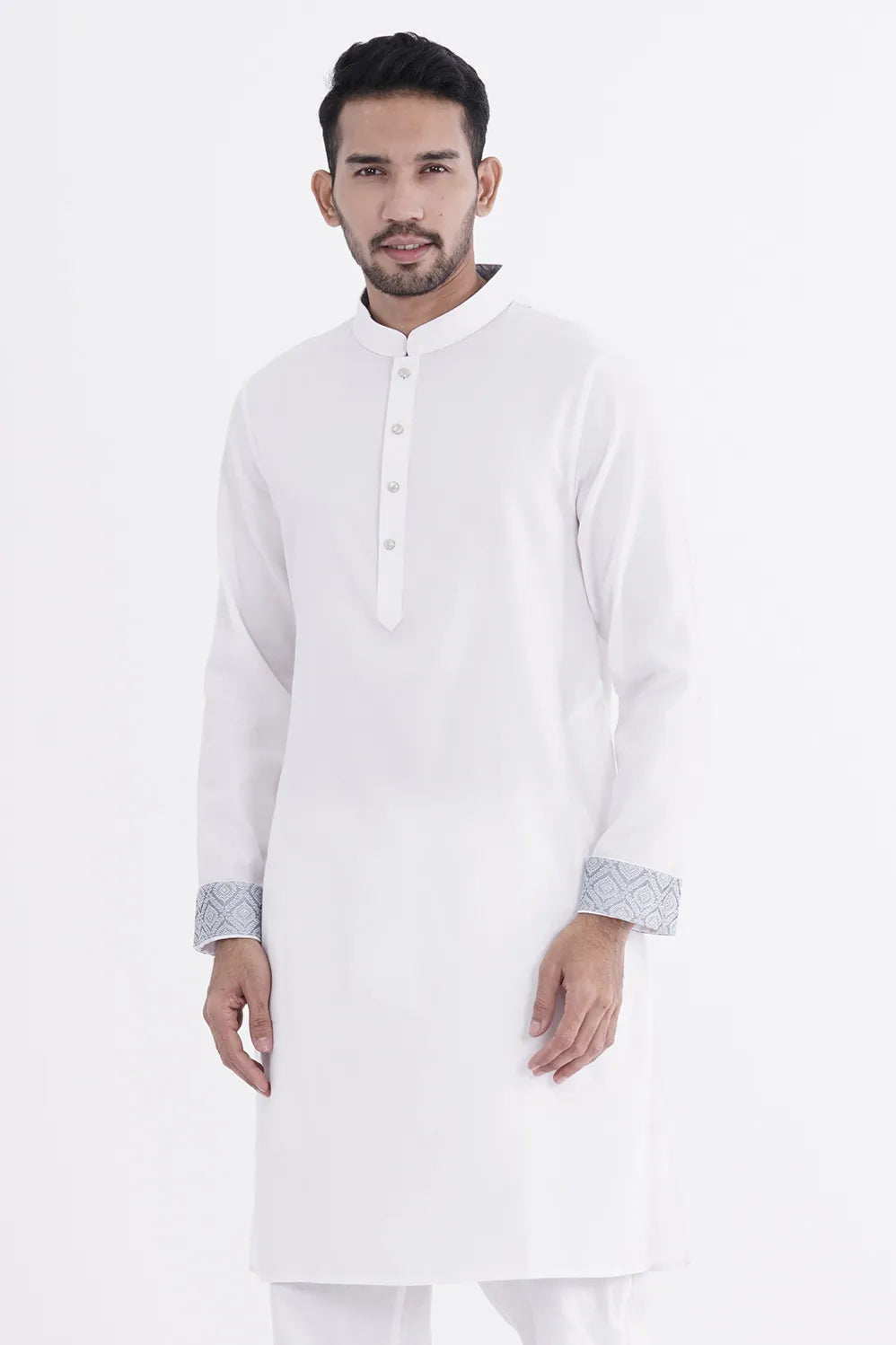 Men Panjabi (White)