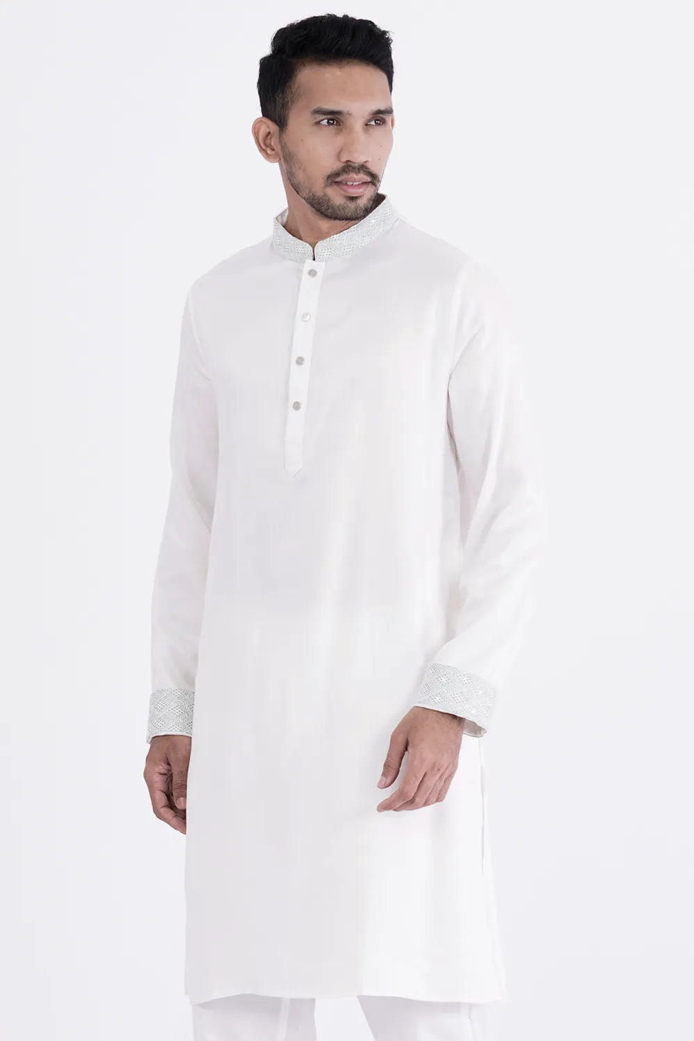 Men's Panjabi (White)