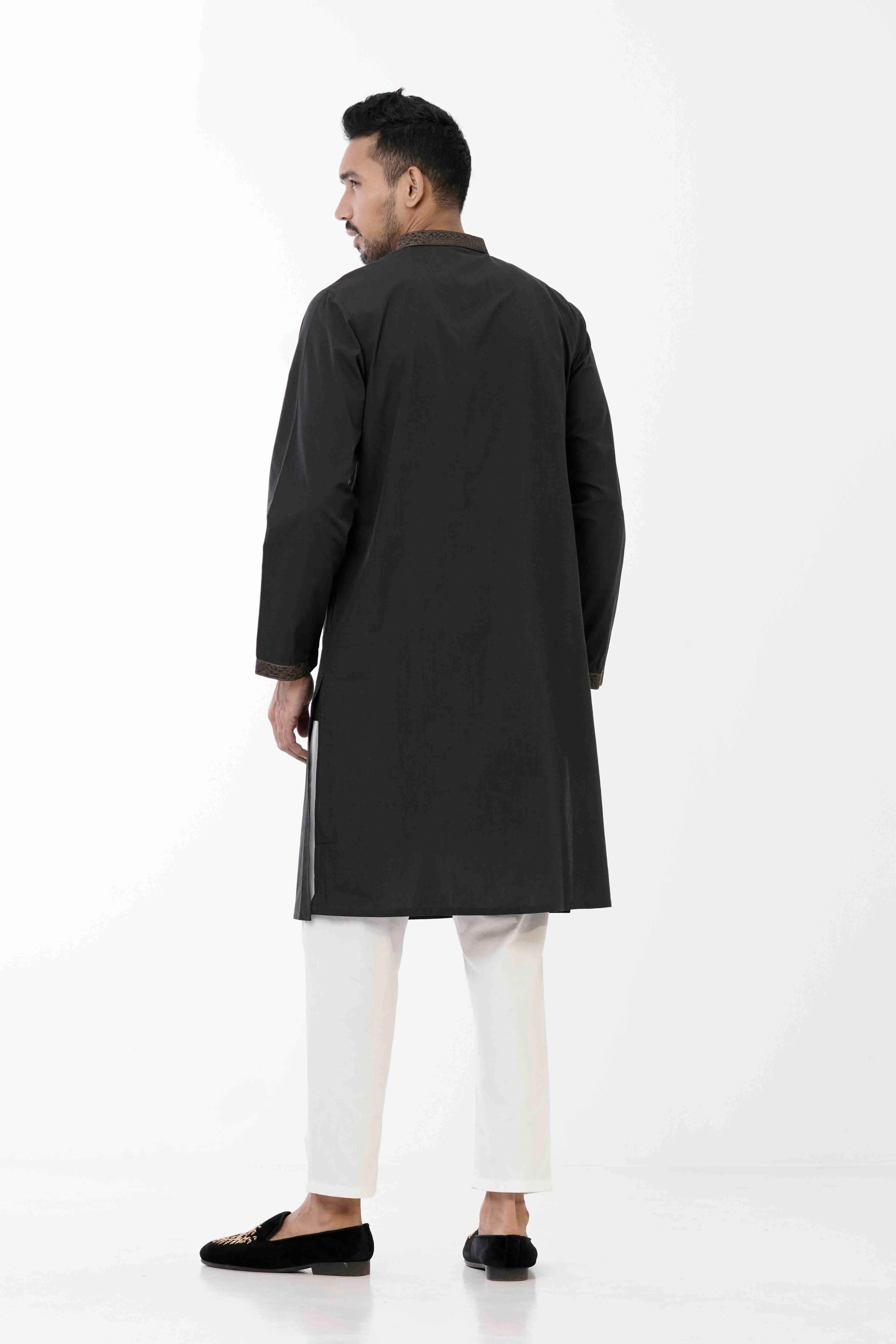 Men's Panjabi (Black)
