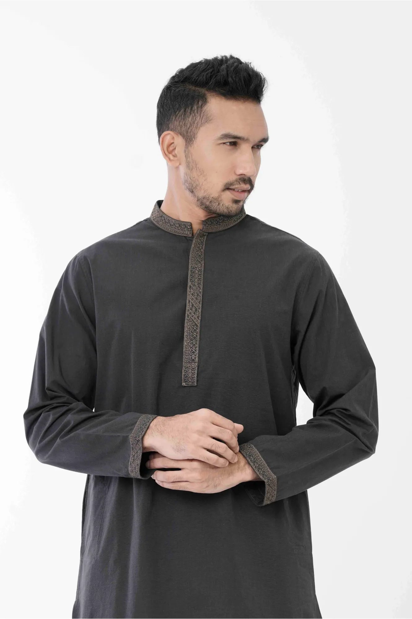 Men's Panjabi (Black)