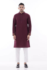 Men's Panjabi (Megenta)