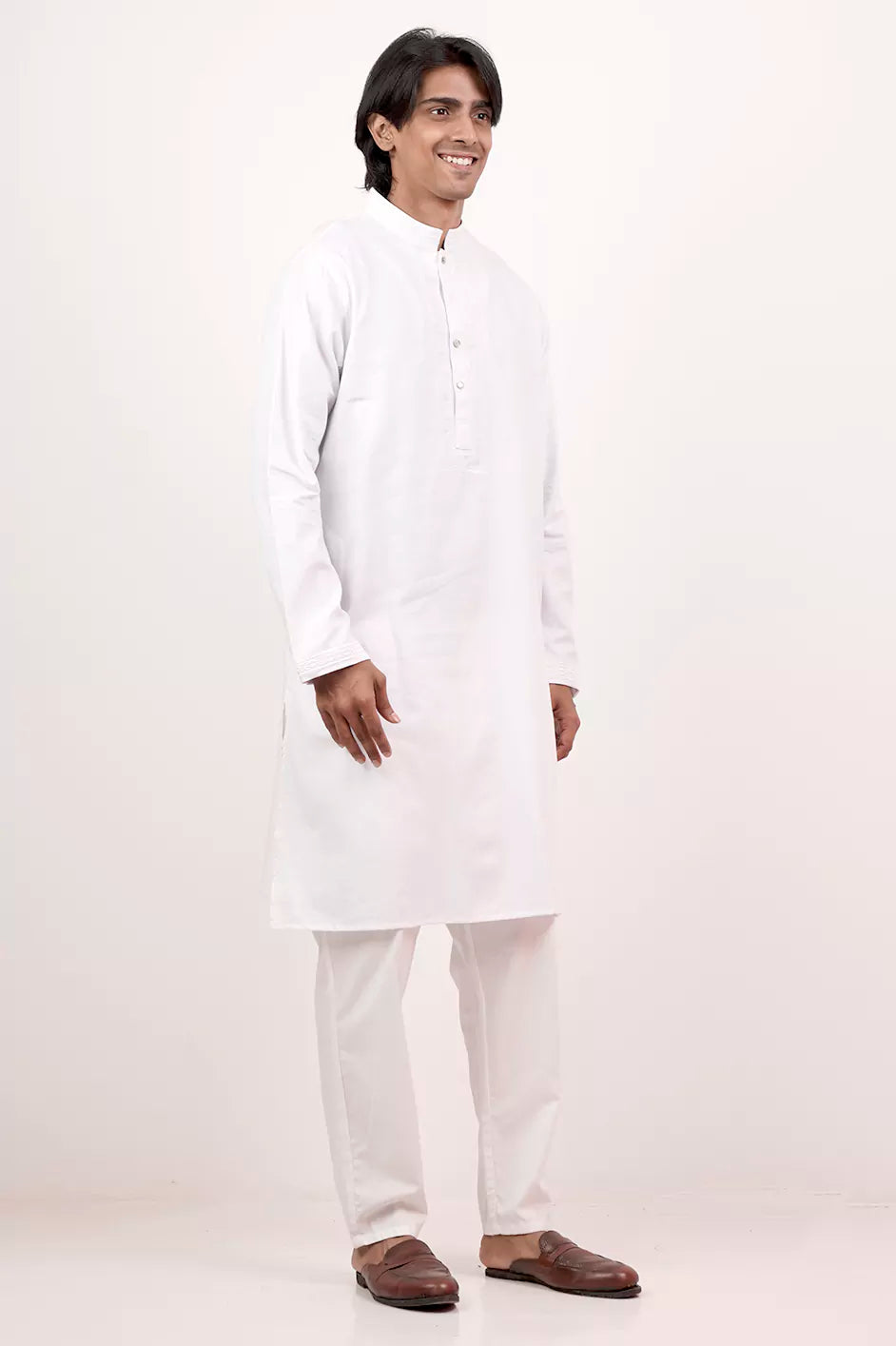 Men's Panjabi (White)