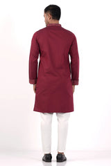 Men Panjabi (Maroon)