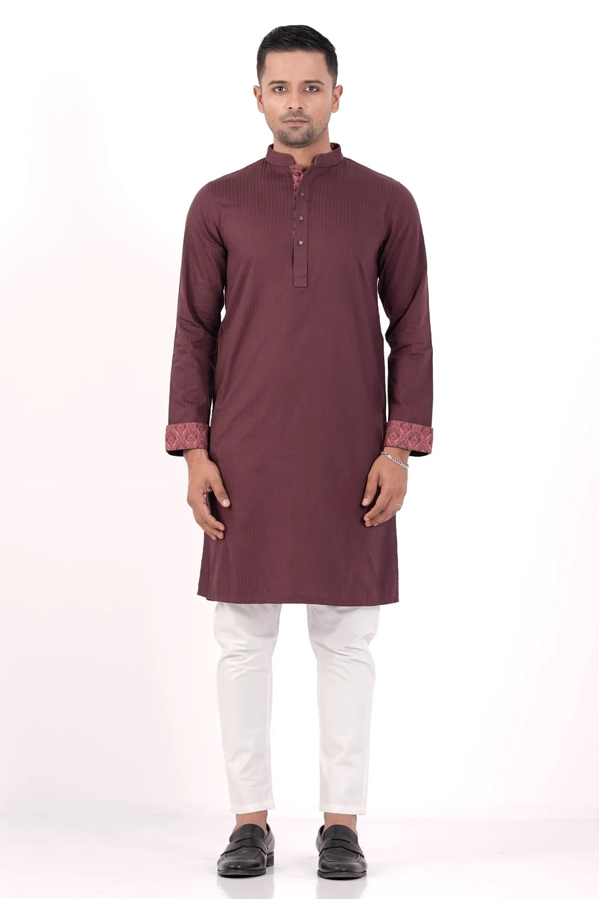 Men Panjabi (Maroon)