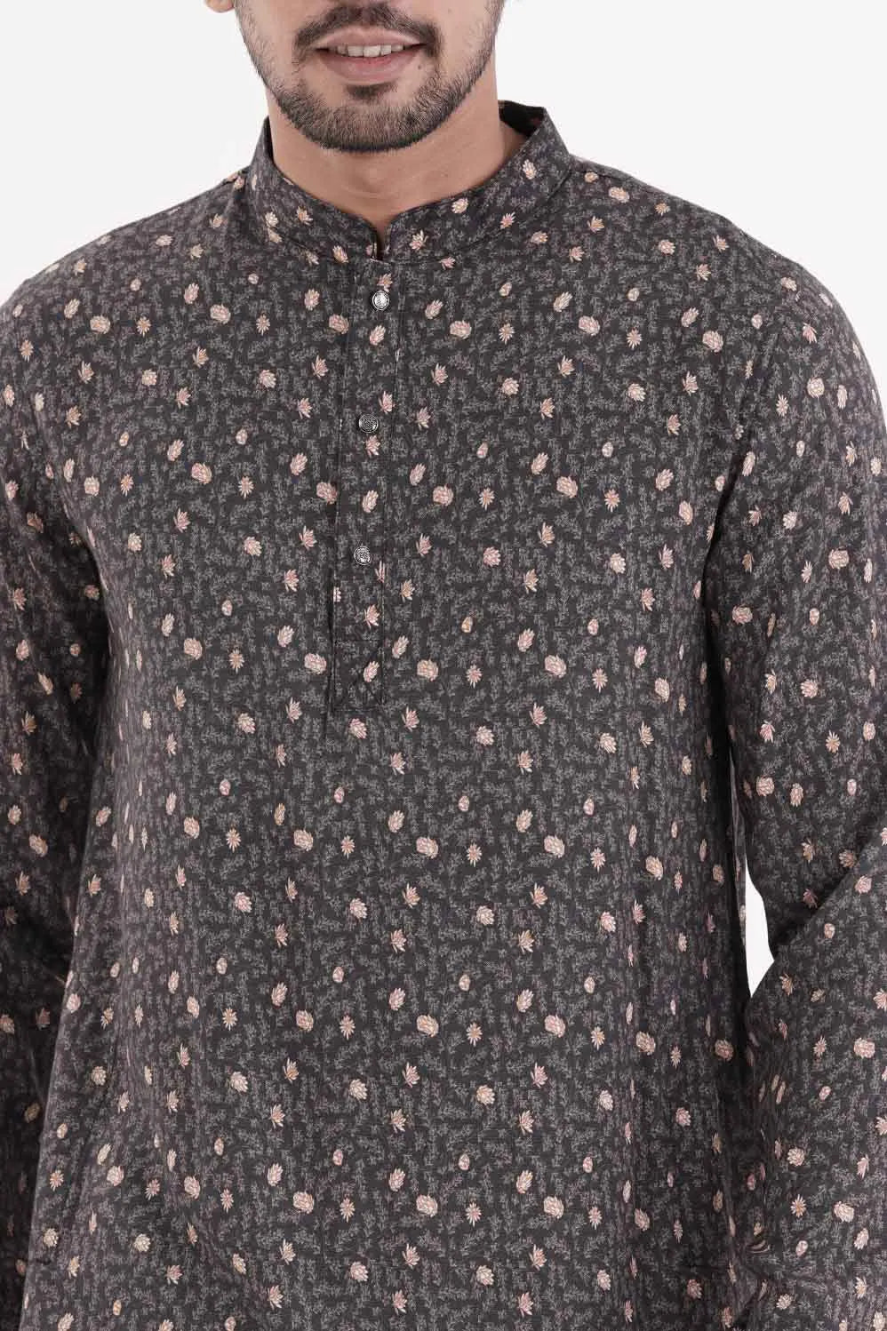 Men Panjabi (Black)