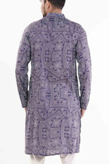 Men's Panjabi (Dk. Navy)