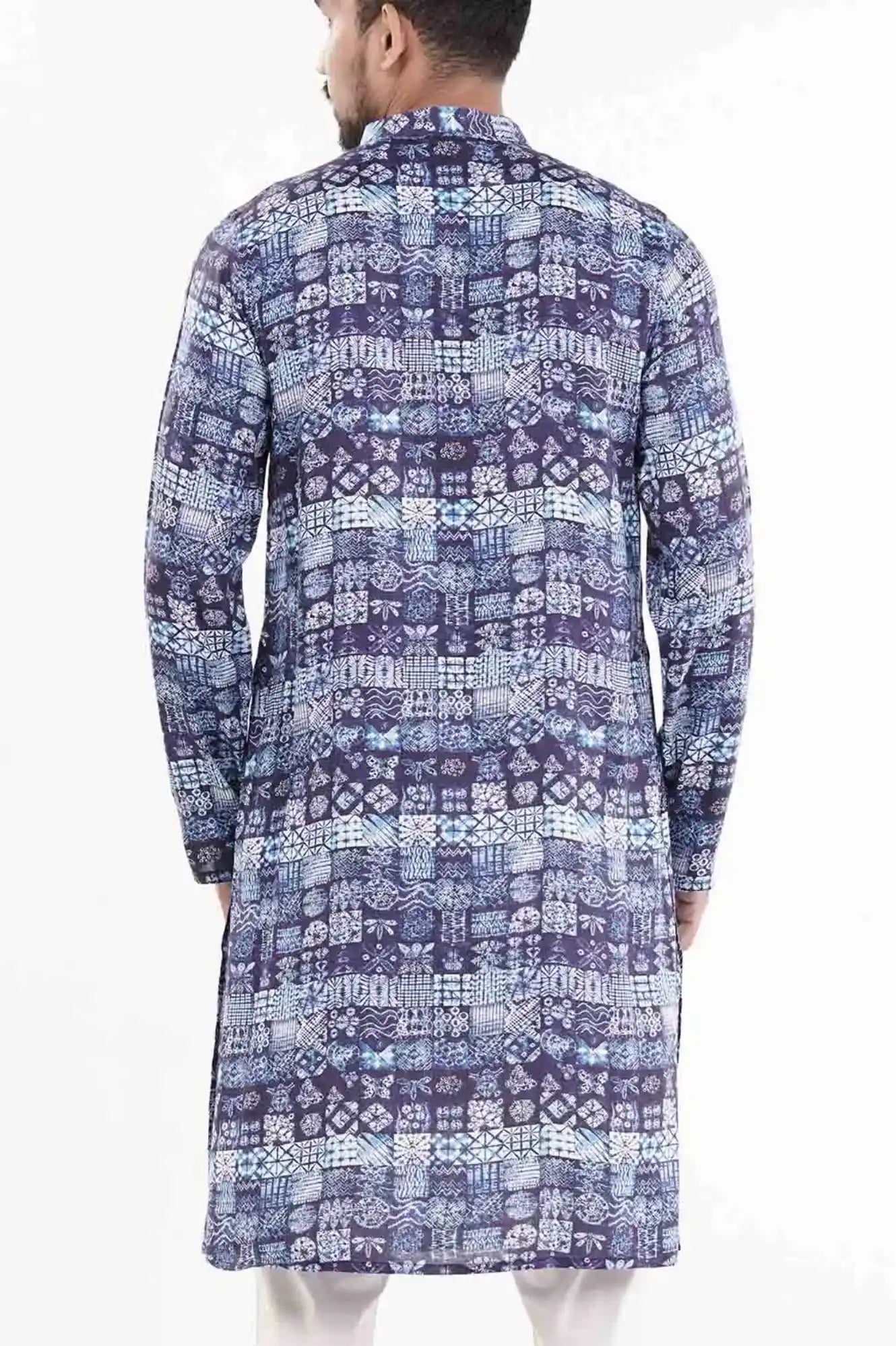 Men's Panjabi (Navy)