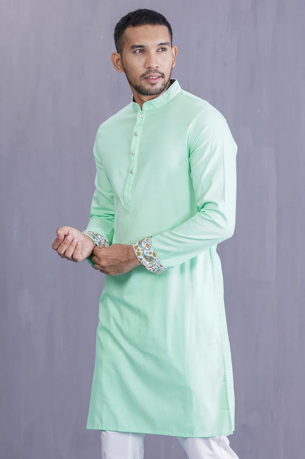 Men Panjabi (Green)
