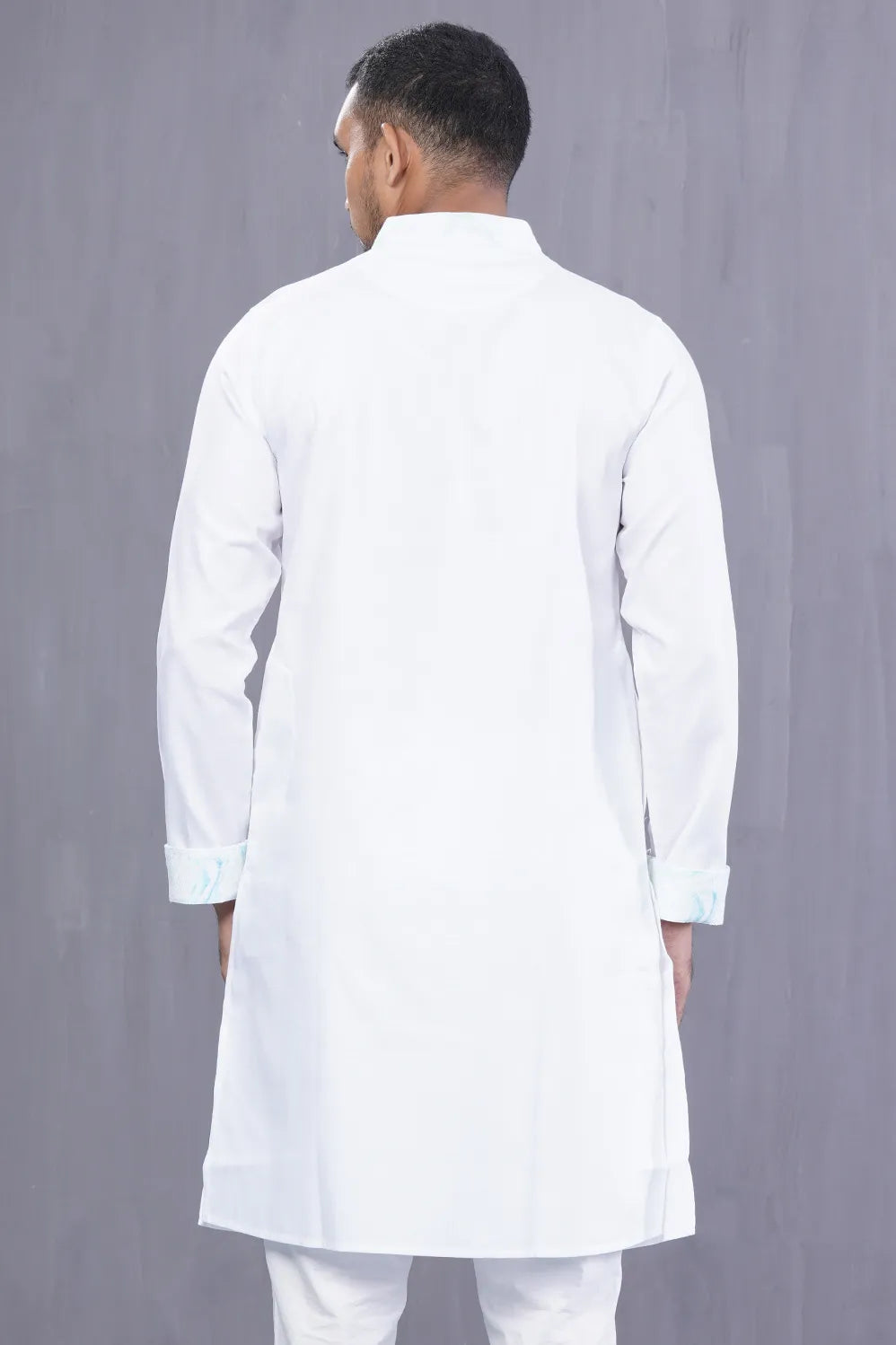 Men Premium Panjabi (White)