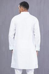 Men Premium Panjabi (White)