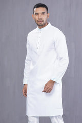 Men Premium Panjabi (White)