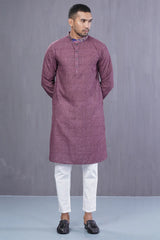Men Premium Panjabi (Purple)