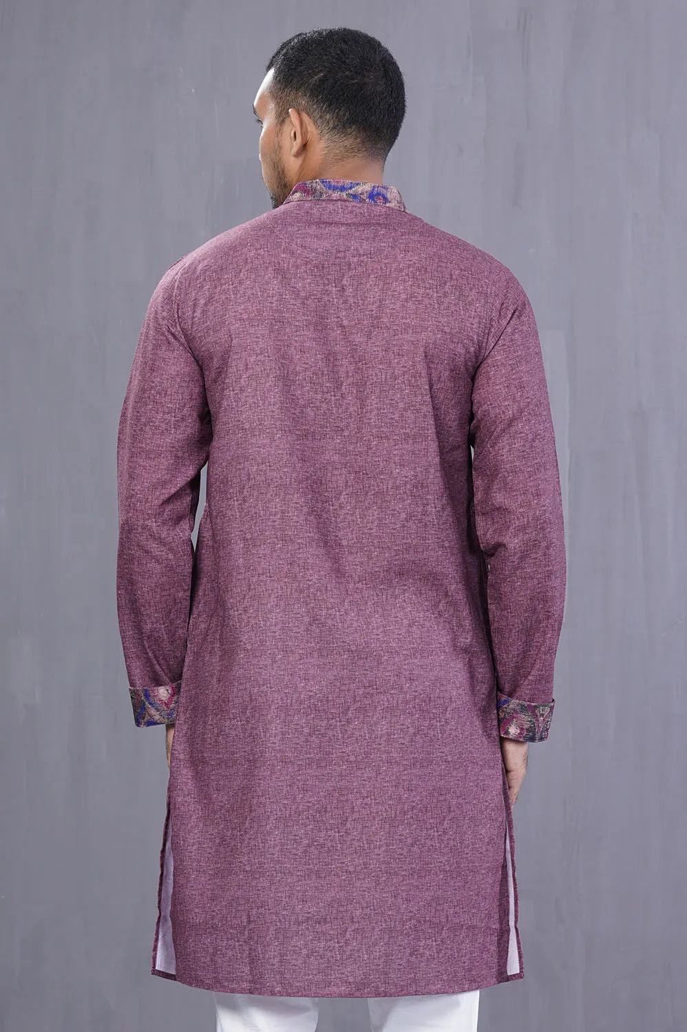 Men Premium Panjabi (Purple)