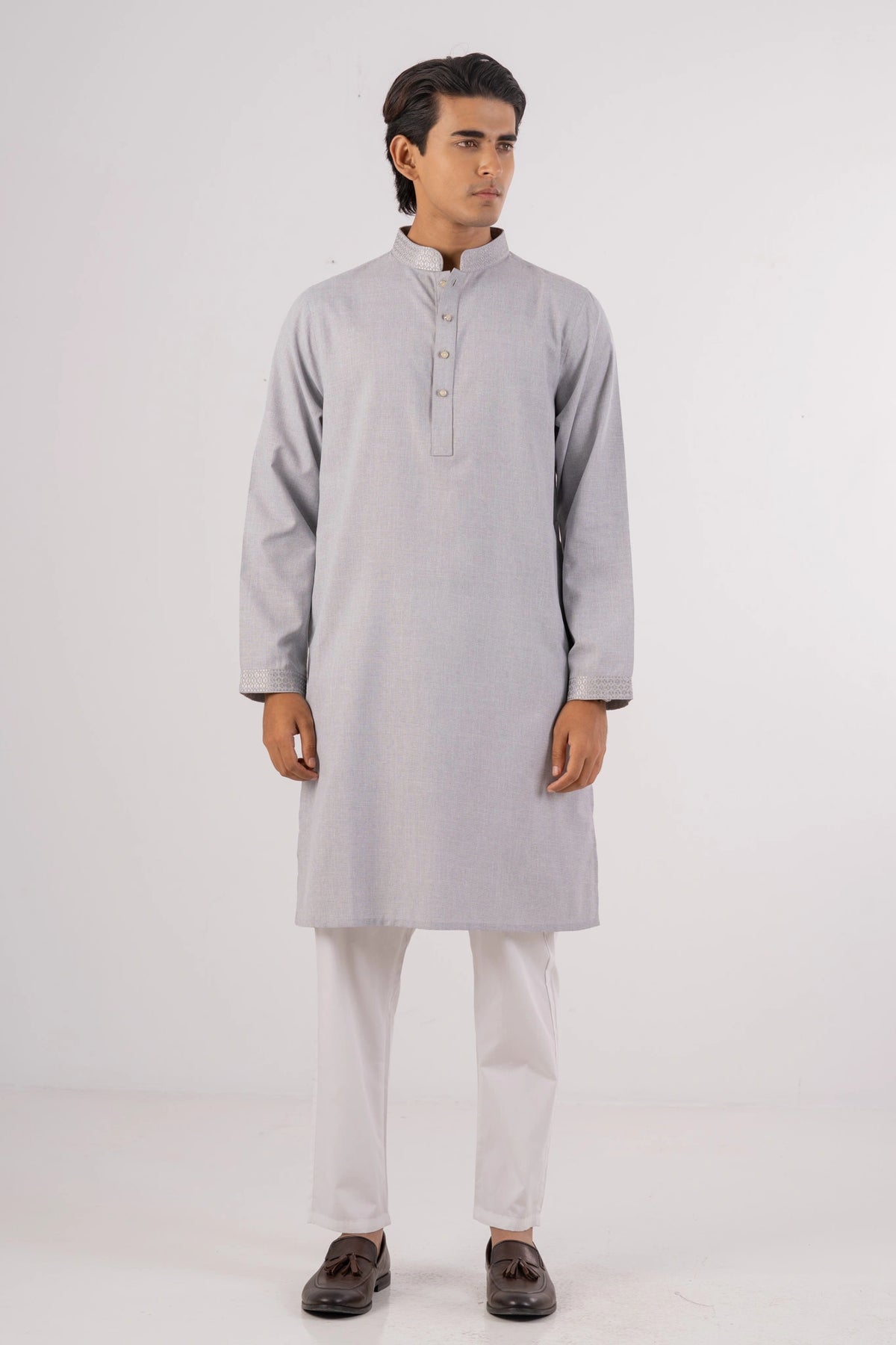 Men's Panjabi (Lt. Grey)