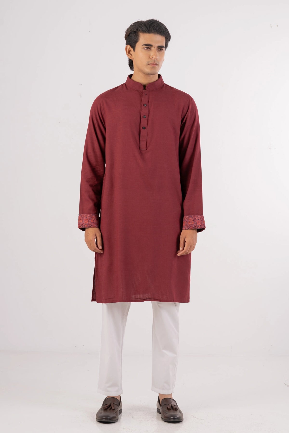 Men's Panjabi (Maroon)