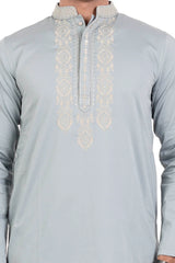 Men's Premium Panjabi (Lt. Teal)