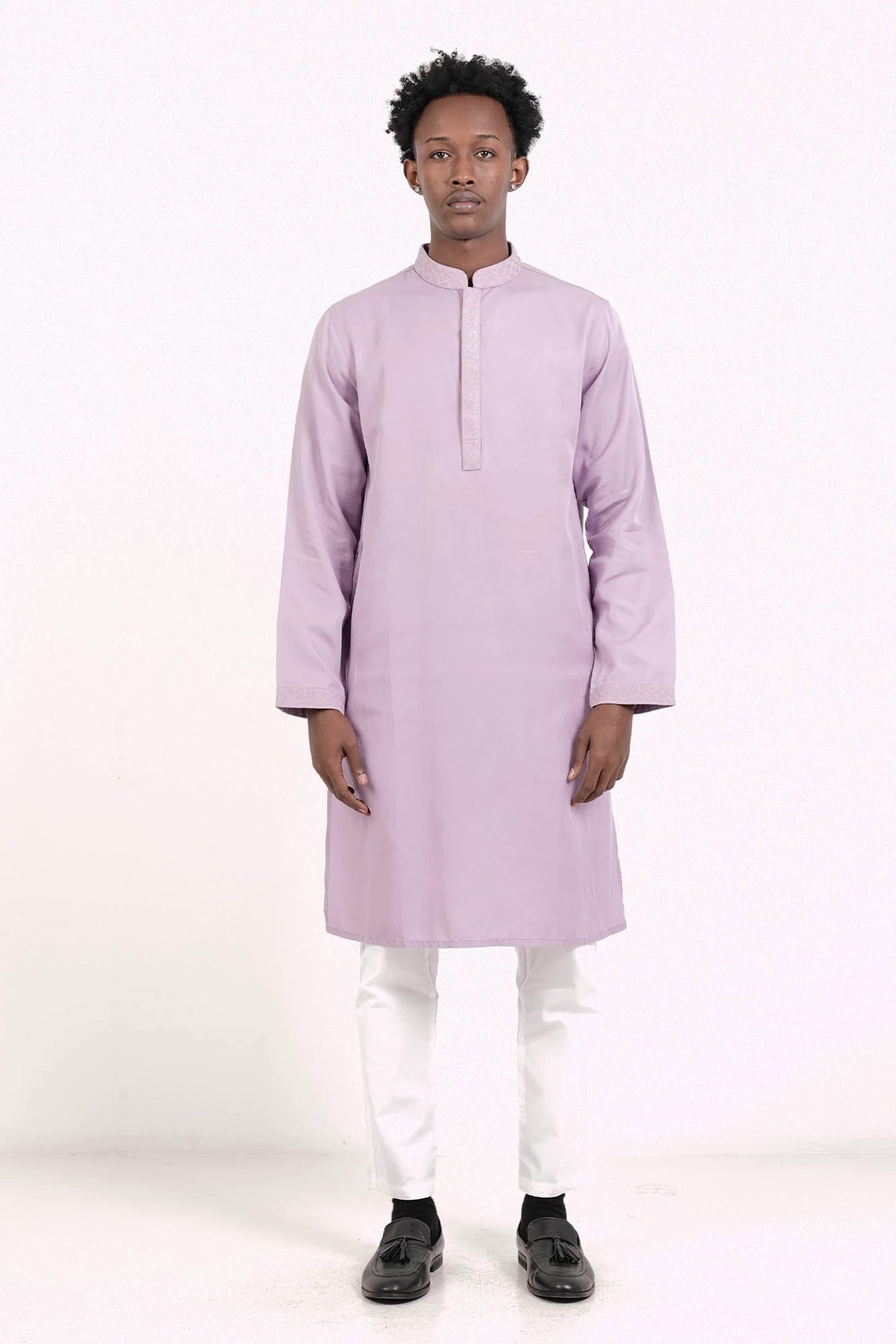 Men's Premium Panjabi (Lavender)
