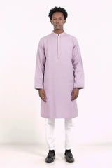 Men's Premium Panjabi (Lavender)
