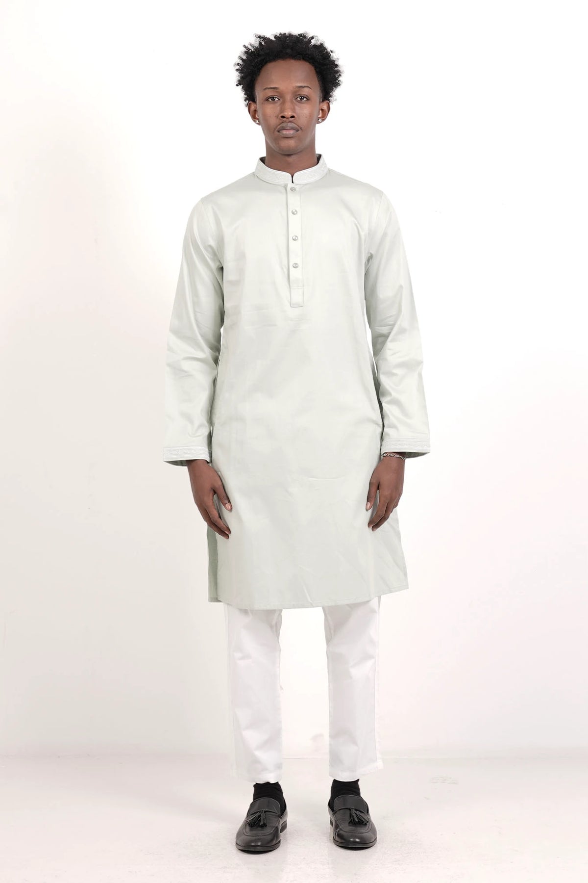 Men's Premium Panjabi (Lt. Green)