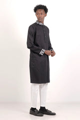Men's Premium Panjabi (Black)