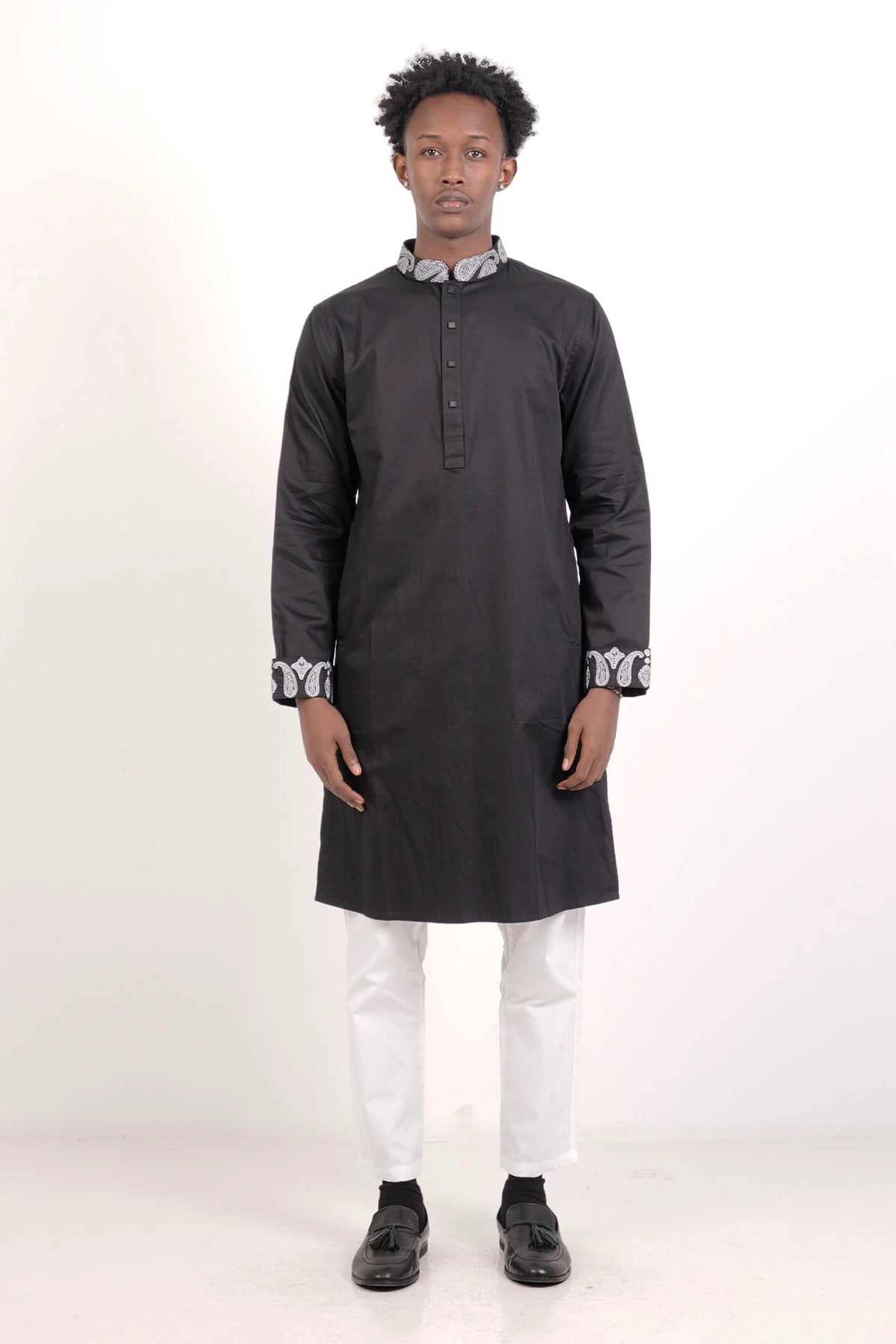 Men's Premium Panjabi (Black)