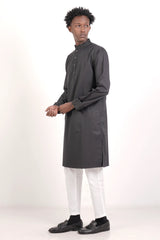 Men's Premium Panjabi (Black)