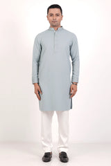 Men's Premium Panjabi (Bluish Grey)