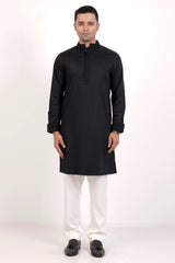 Men's Premium Panjabi (Black)